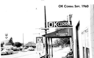 The OK Corral in September 1960