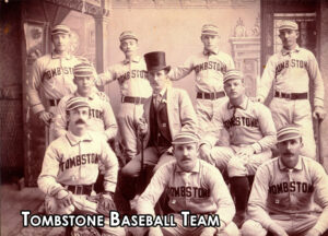 An image of the old Tombstone Baseball team