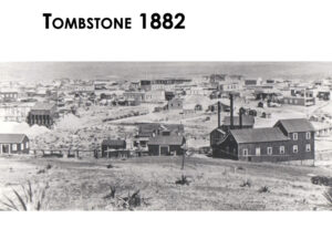 A view of Tombstone in 1882
