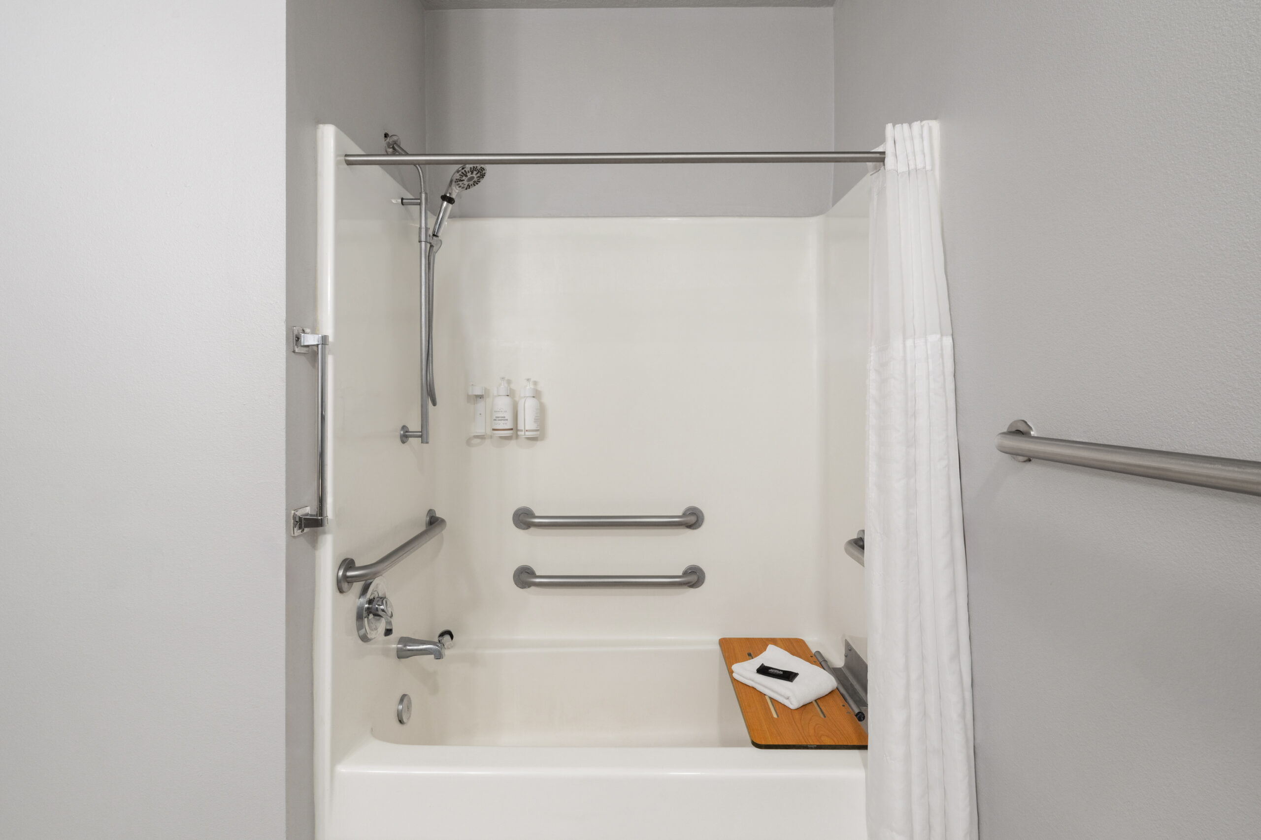 Accessible guest room with two queen beds