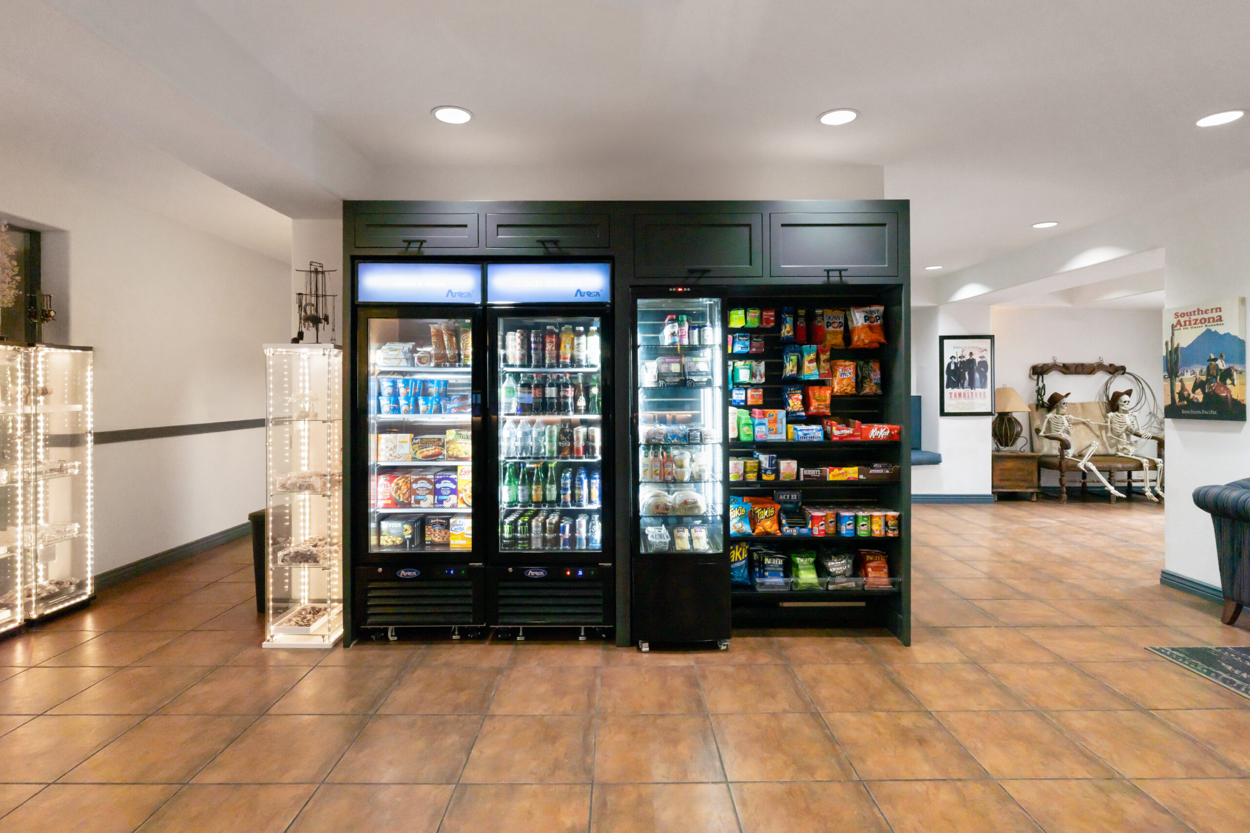 On-site sundry shop at Tombstone Grand Hotel