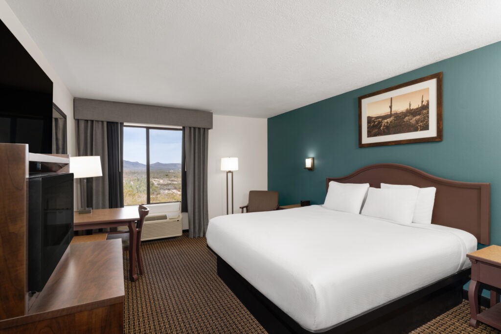 Accessible king guest room