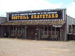 Boothill Graveyard entrance in Tombstone